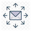 Mail Spread  Icon