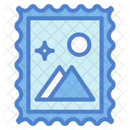 Mail Stamp  Icon