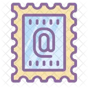 Mail Stamp Postmark Icon