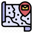 Mail-Standort  Symbol