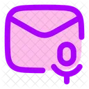 Mail Stimme Symbol