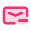 Mail Subtract  Icon