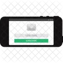 Mail Template Subscription  Icon