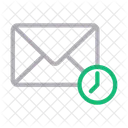 Message Time Email Icon