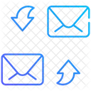 Mail Ubertragung Mail Nachrichtenubertragung Symbol