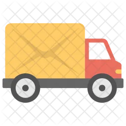 Mail Truck Logo Icon