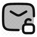 Mail Unlock  Icon