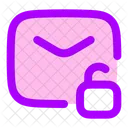 Mail Unlock Icon