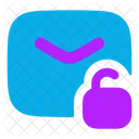 Mail Unlock Icon