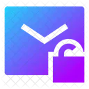 Mail Unlock Icon