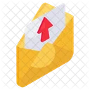 Email Mail Upload Correspondence Icon
