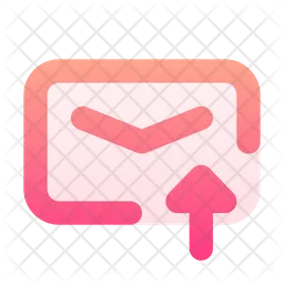 Mail Upload  Icon