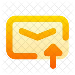 Mail Upload  Icon