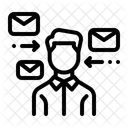 Mail Vertreter Empfangen Symbol