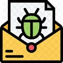 Mail Virus Computer Icon