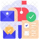 Mail Voting  Icon
