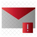 Mail Caution Warning Icon