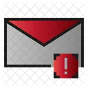 Mail Caution Warning Icon