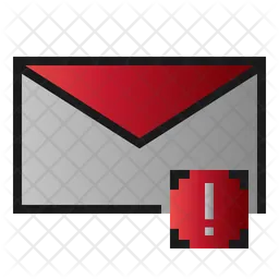 Mail Warning  Icon