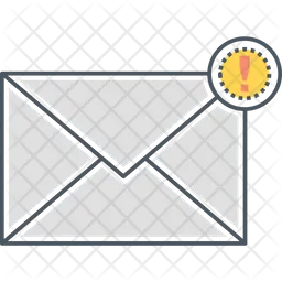 Mail Warning  Icon