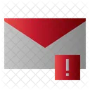 Mail Vorsicht Warnung Symbol