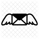 Mail Wings Flying Mail Send Mail Icon
