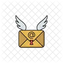Mail Wings  Icon