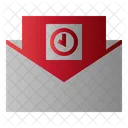 Mail Zeit Zeitplan Icon