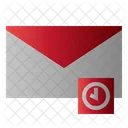 Mail Zeit Zeitplan Icon