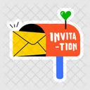 Invitation Mail Mailbox Post Mail Icon