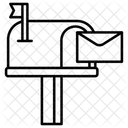 우편함 인터넷 서비스 아이콘