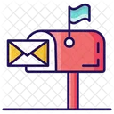 Mailbox Letterbox Maildrop Icône