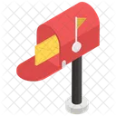 Letterbox Postbox Letter Hole Icon