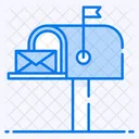 Mailbox Mail Slot Letter Drop Icon