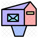Mailbox Letter Postbox Icon