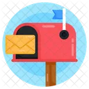 Postbox Mailbox Letterbox Icon