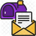Mailbox Document Letter Icon