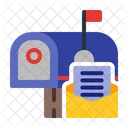 Mail Envelope Postbox Icon