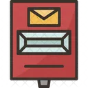 Mailbox Service Letterbox Icon