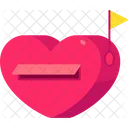Mailbox Heart  Icon