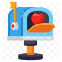 Mailbox Love Affection Icon