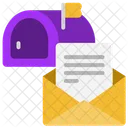 Mailbox Document Letter Icon