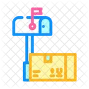Mailer Box Cardboard Icon