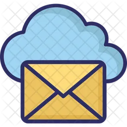 Mailing cloud  Icon