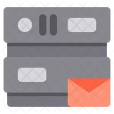Mail Database Network Icon