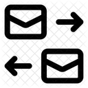 Mails Arrow Switch Icon