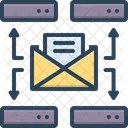 Mailserver Connectivity Technology Icon