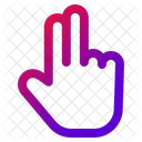 Main Doigt Ecran Tactile Icon