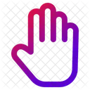 Main Stop Panneau Stop Icon