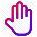 Main Stop Panneau Stop Icon